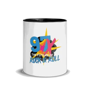 97x The Future Of Rock n Roll Mug with Color Inside