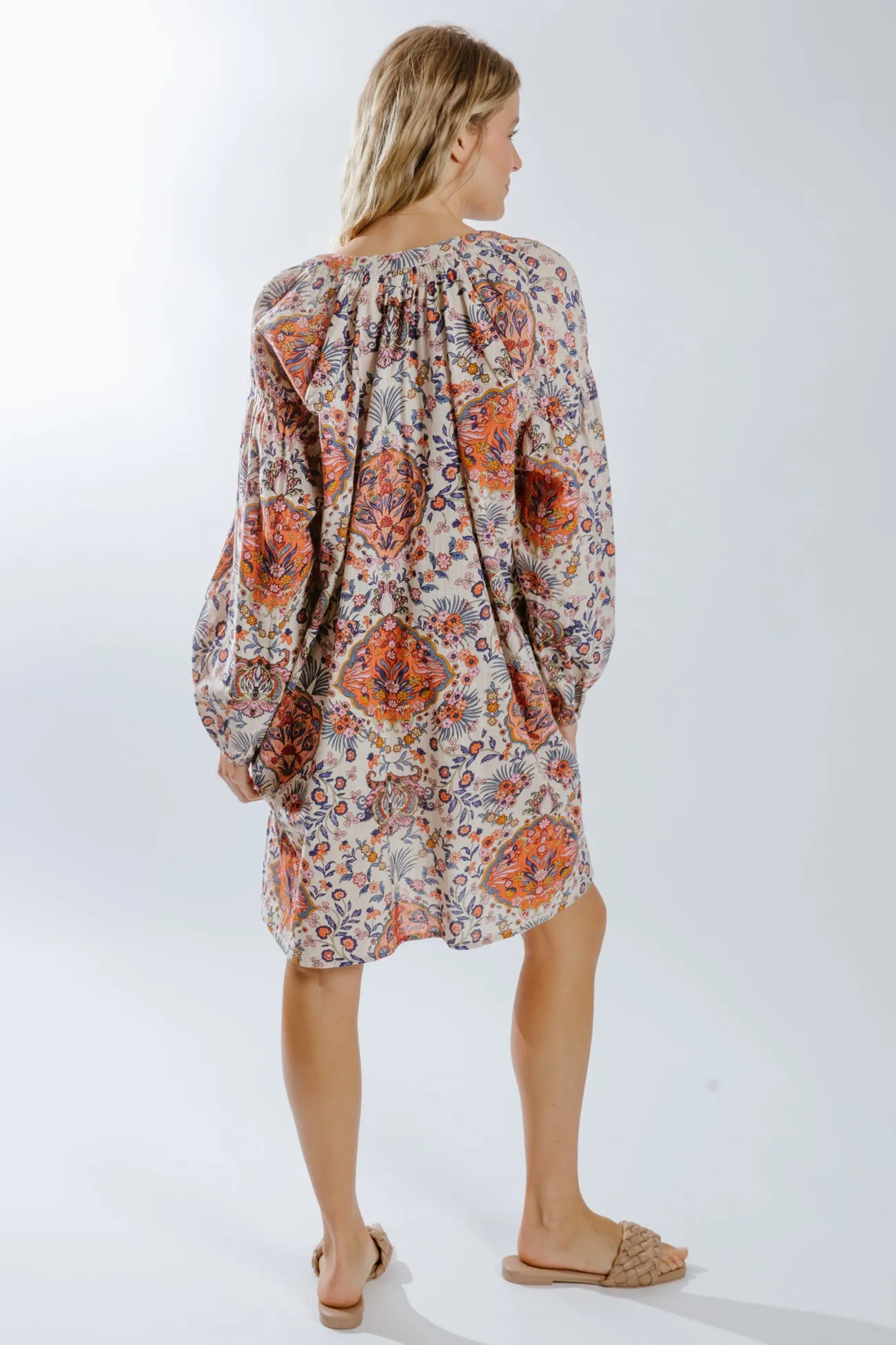 Adil L/S Short Dress