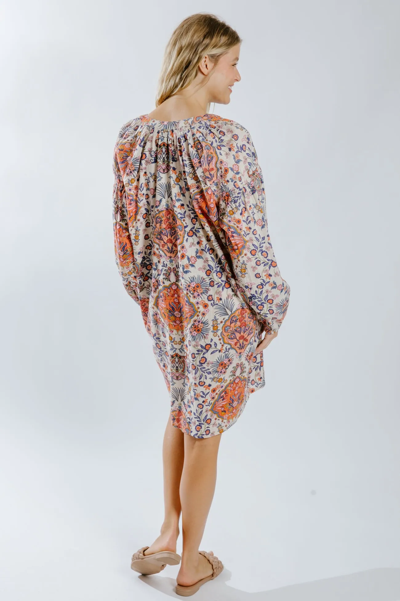 Adil L/S Short Dress