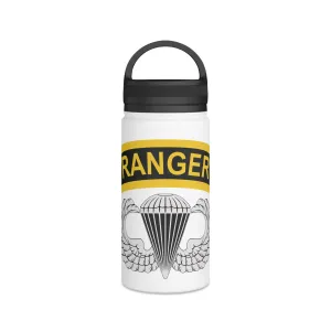 Airborne Ranger Stainless Steel Water Bottle, Handle Lid