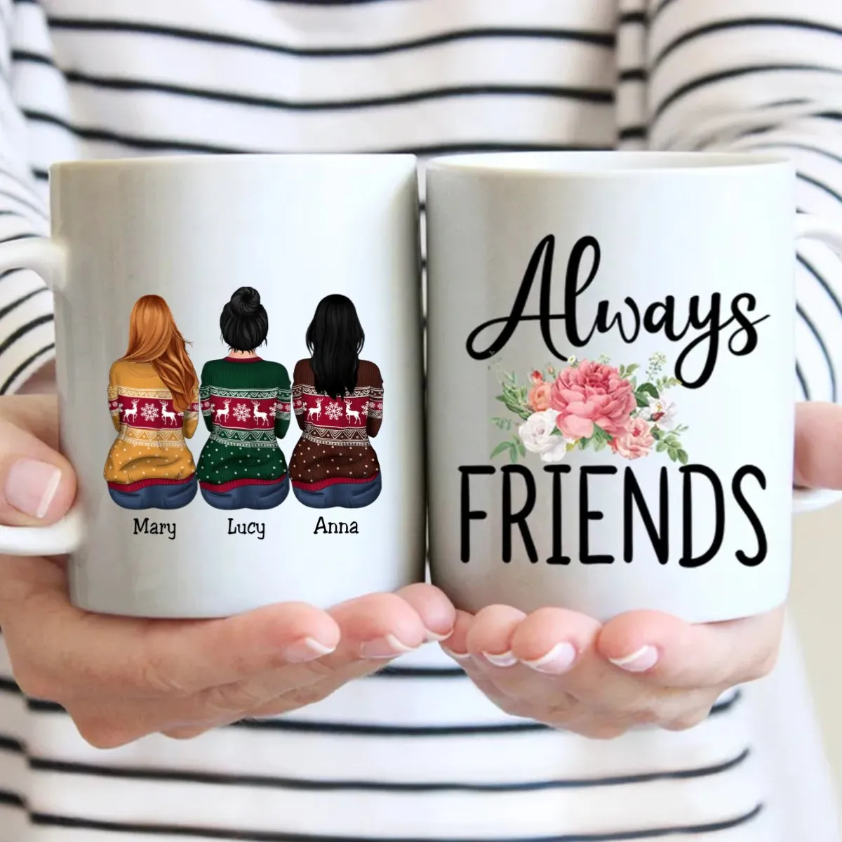 Always Friends - Personalized Mug