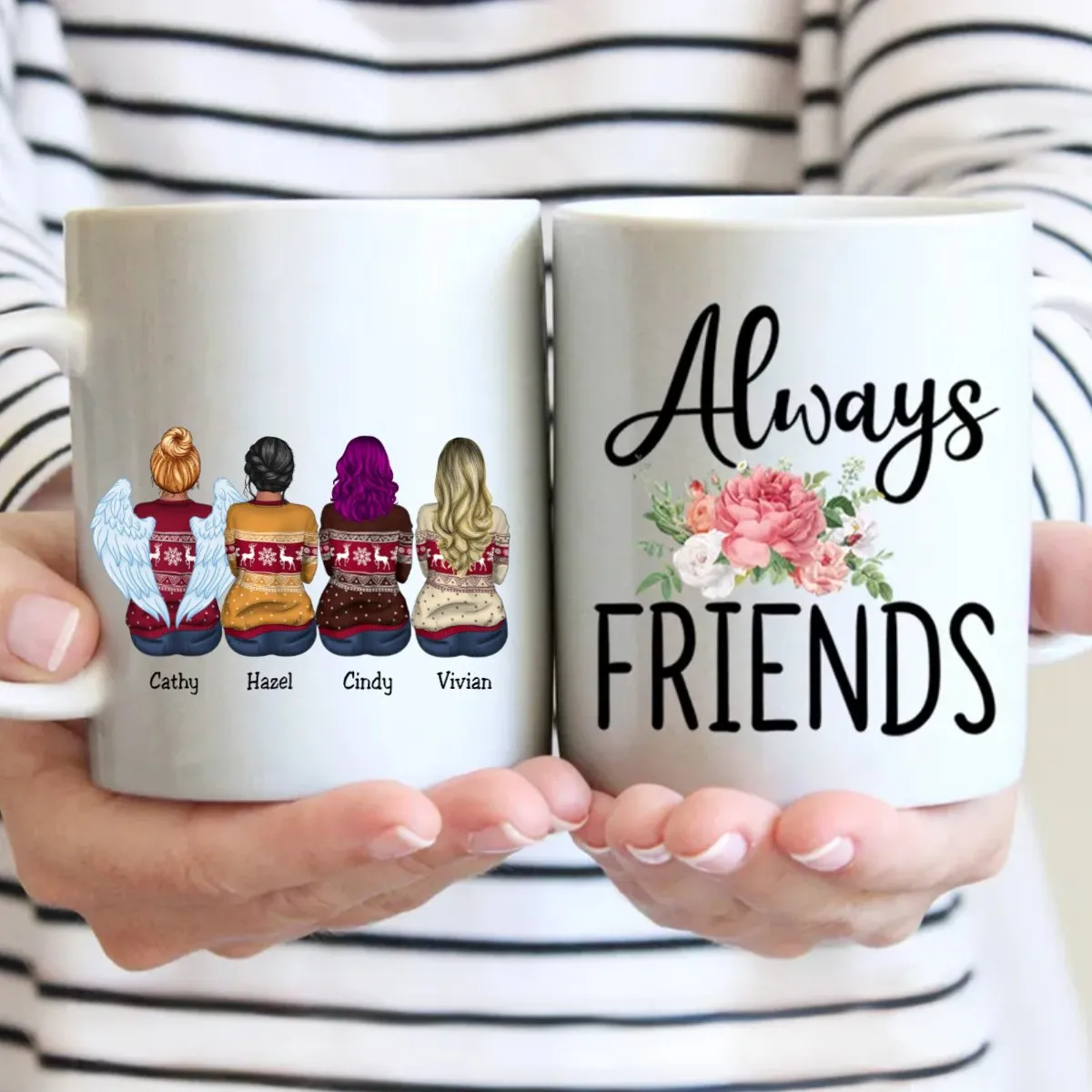 Always Friends - Personalized Mug