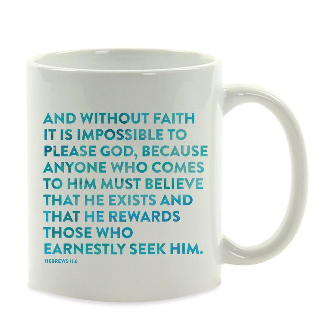 Andaz Press 11oz Bible Verses Coffee Mug