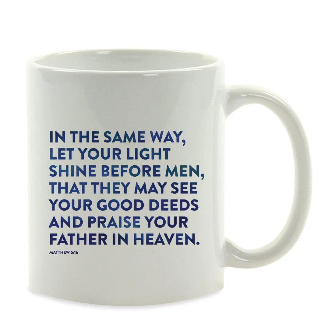 Andaz Press 11oz Bible Verses Coffee Mug