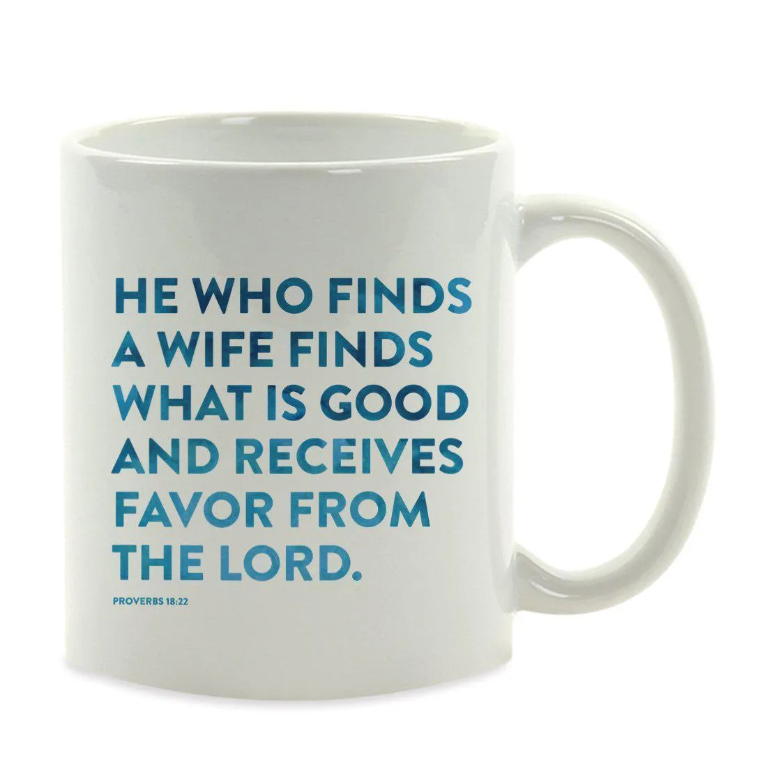 Andaz Press 11oz Bible Verses Coffee Mug