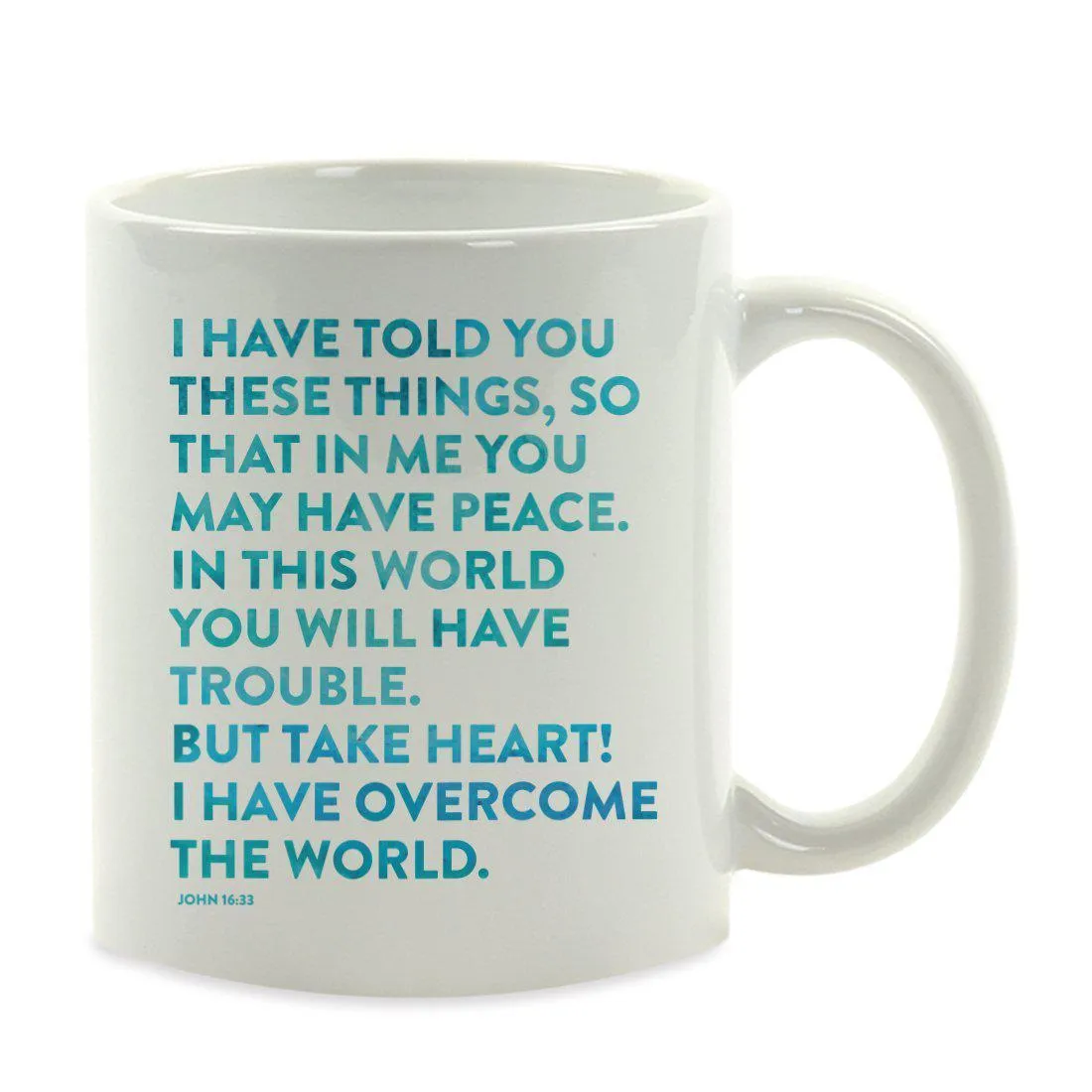 Andaz Press 11oz Bible Verses Coffee Mug