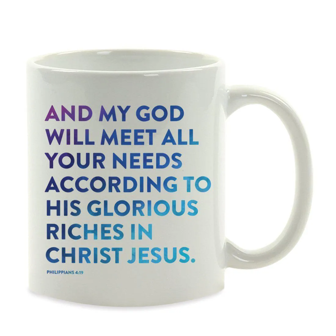 Andaz Press 11oz Bible Verses Coffee Mug