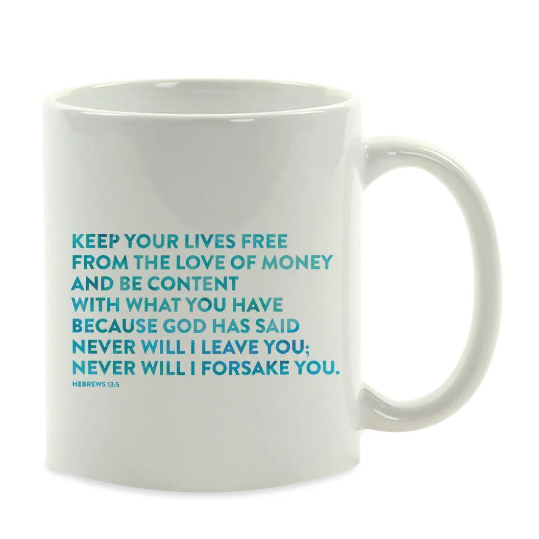 Andaz Press 11oz Bible Verses Coffee Mug