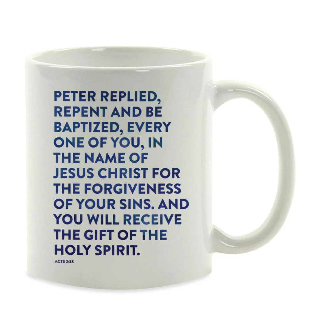 Andaz Press 11oz Bible Verses Coffee Mug