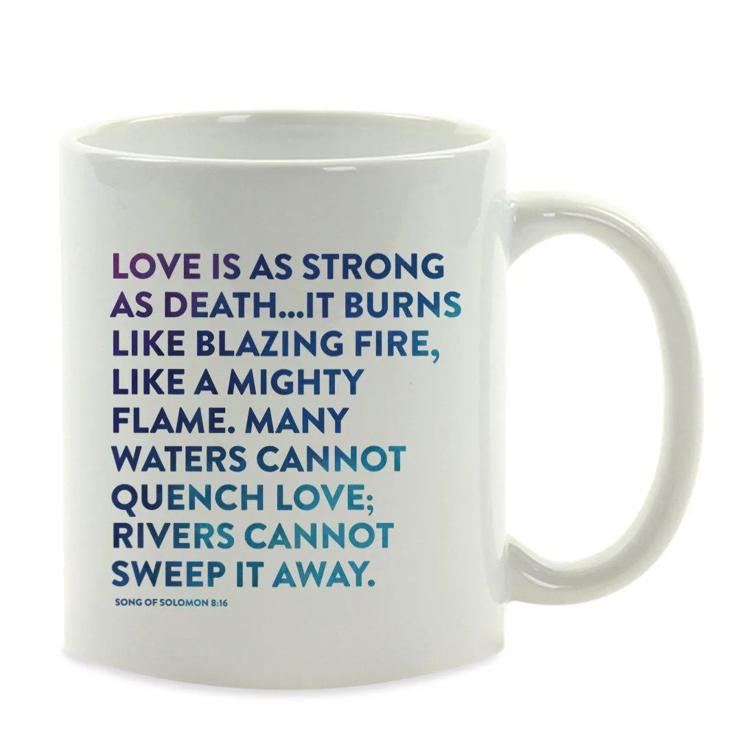 Andaz Press 11oz Bible Verses Coffee Mug