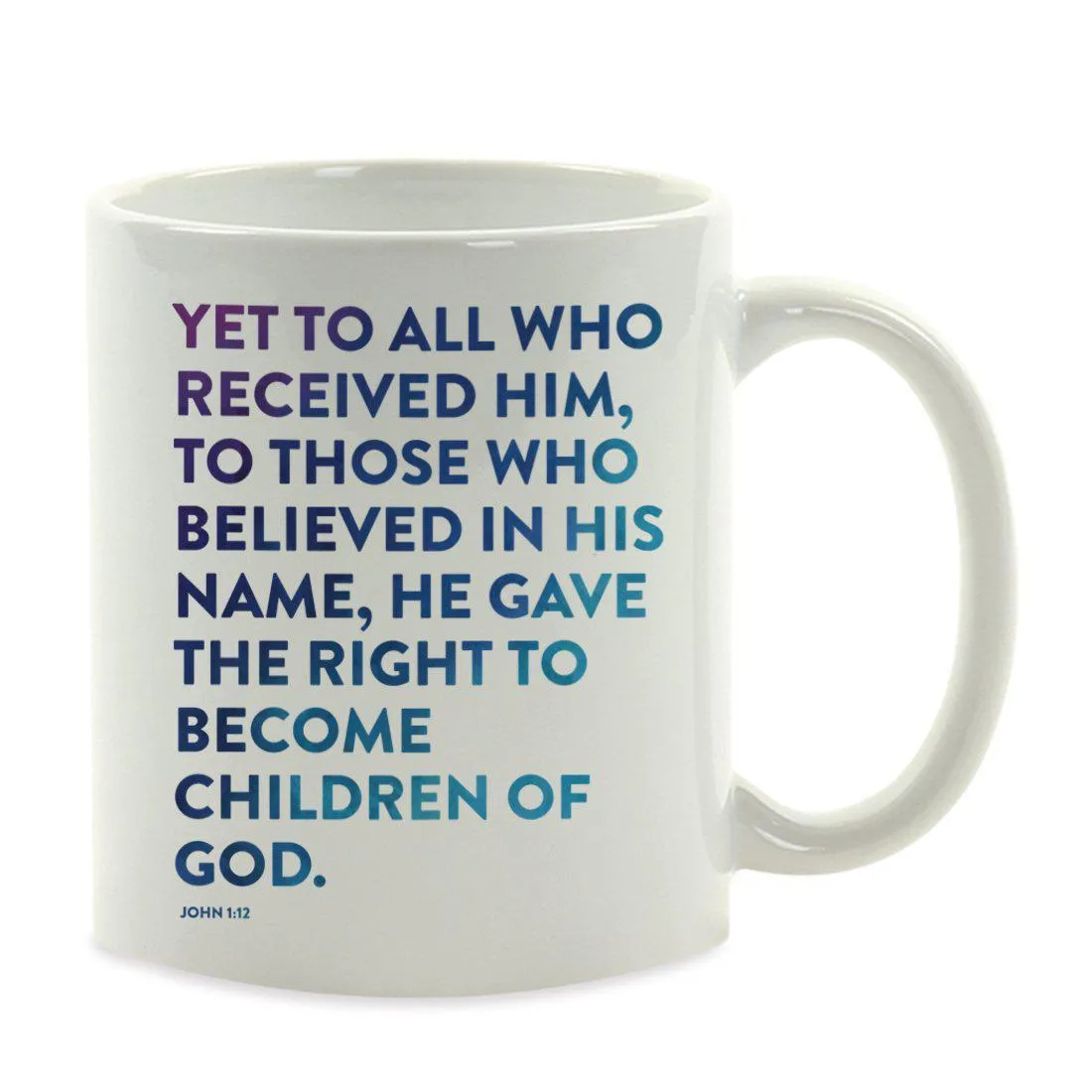 Andaz Press 11oz Bible Verses Coffee Mug