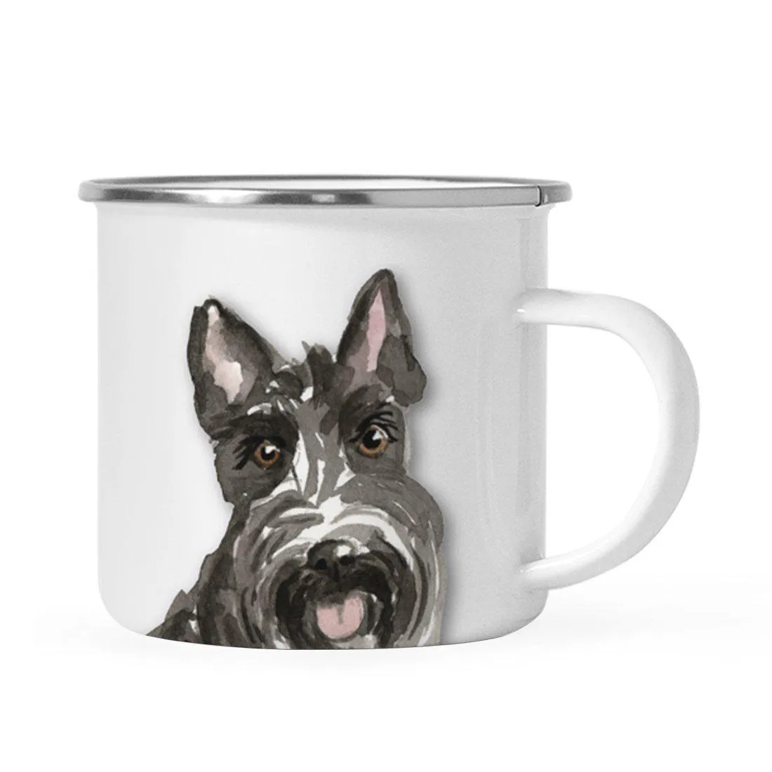 Andaz Press 11oz Dogs Up Close Campfire Coffee Mug