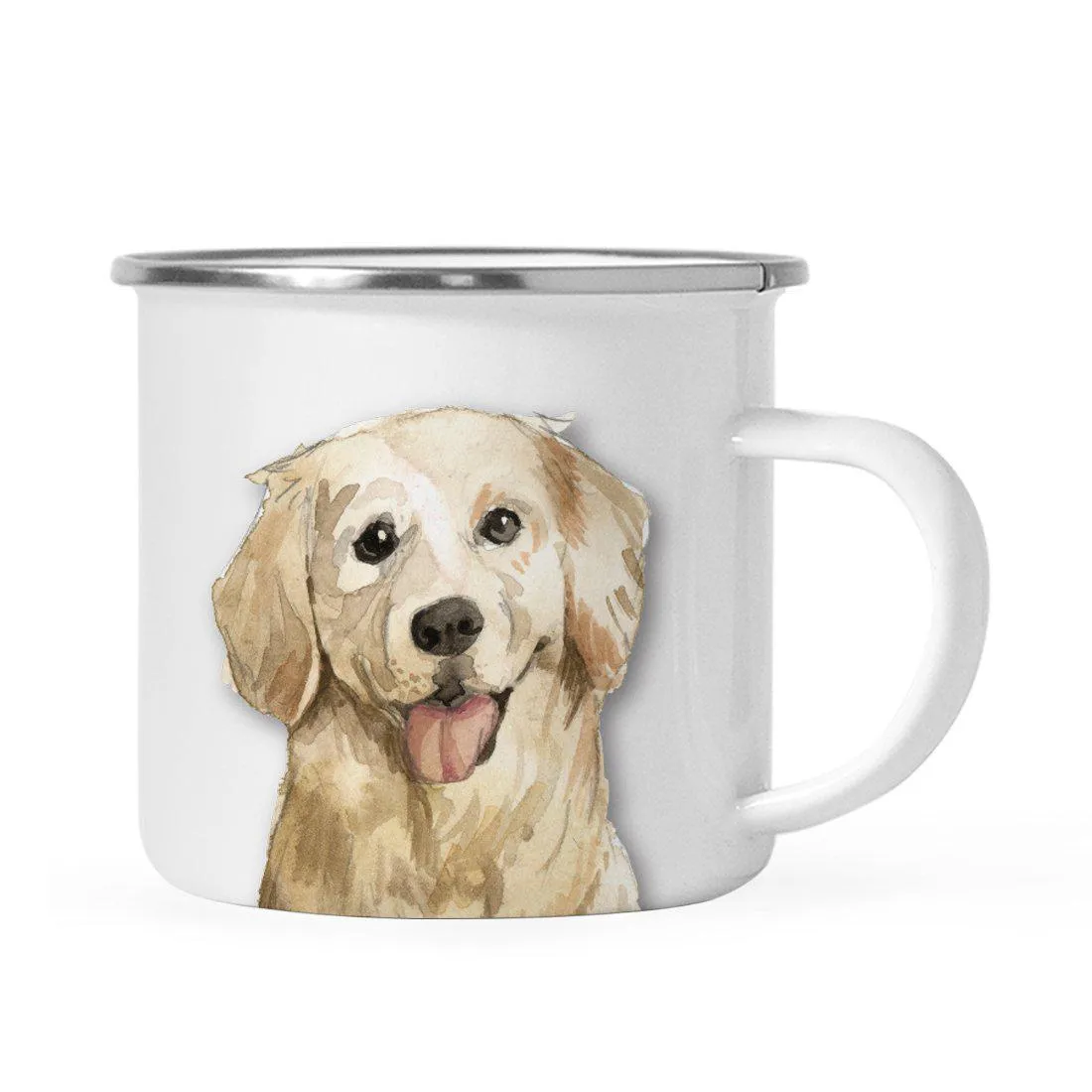 Andaz Press 11oz Dogs Up Close Campfire Coffee Mug