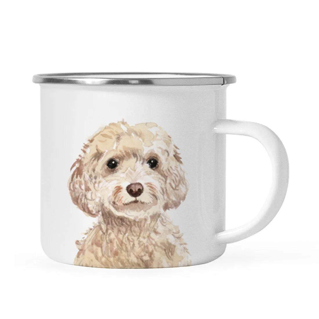 Andaz Press 11oz Dogs Up Close Campfire Coffee Mug