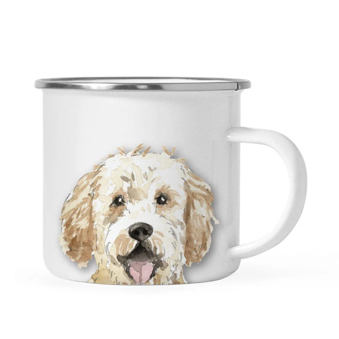 Andaz Press 11oz Dogs Up Close Campfire Coffee Mug