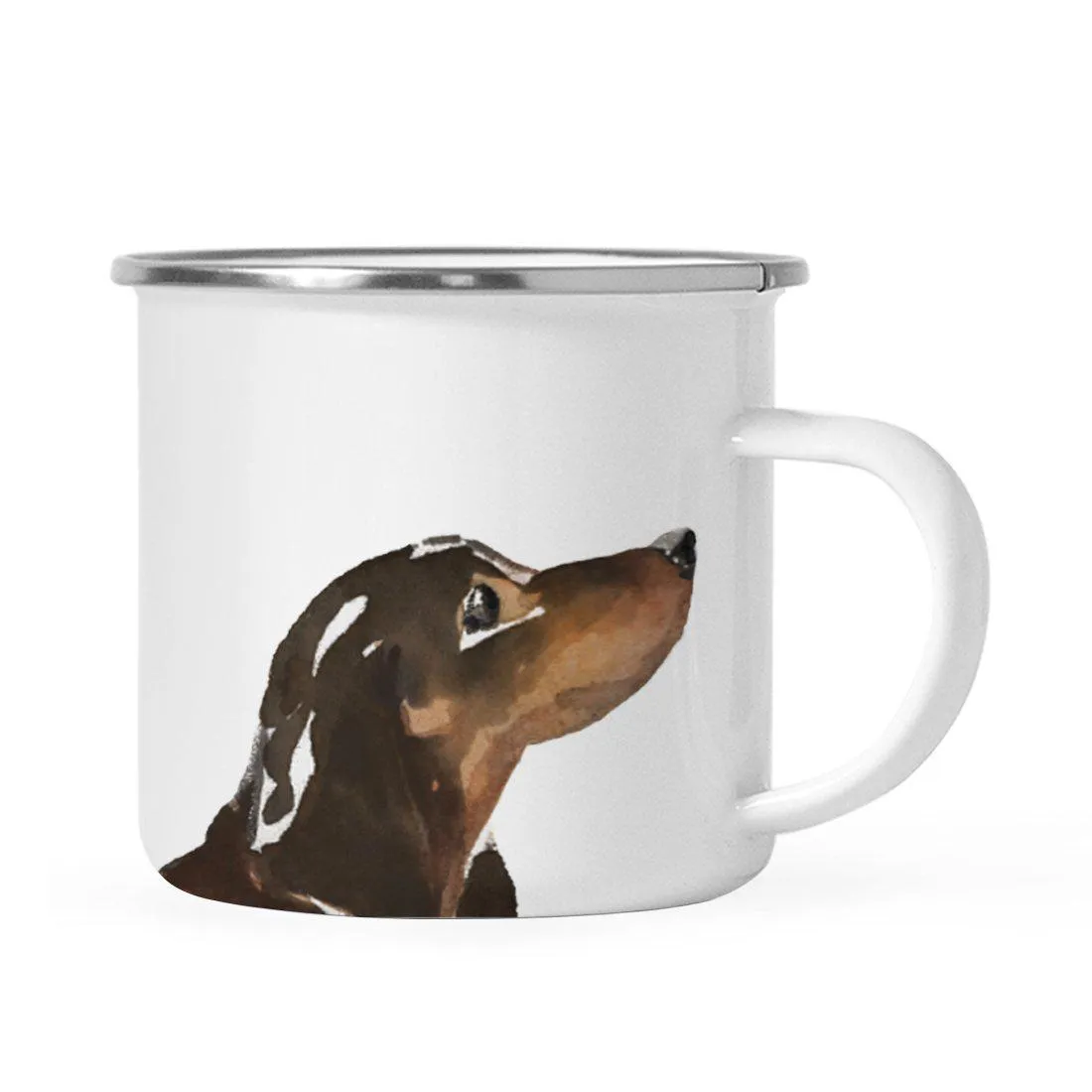 Andaz Press 11oz Dogs Up Close Campfire Coffee Mug