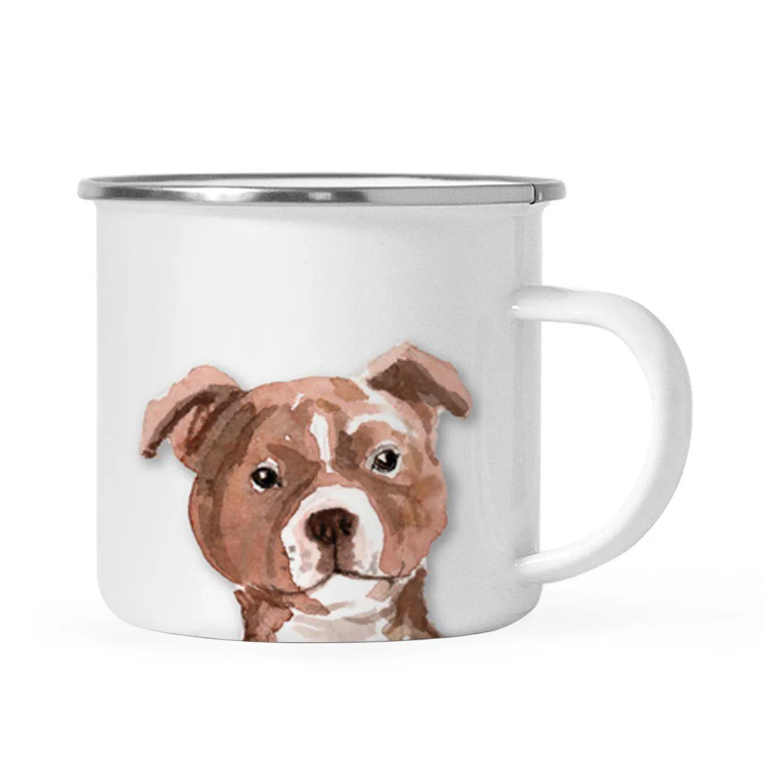 Andaz Press 11oz Dogs Up Close Campfire Coffee Mug