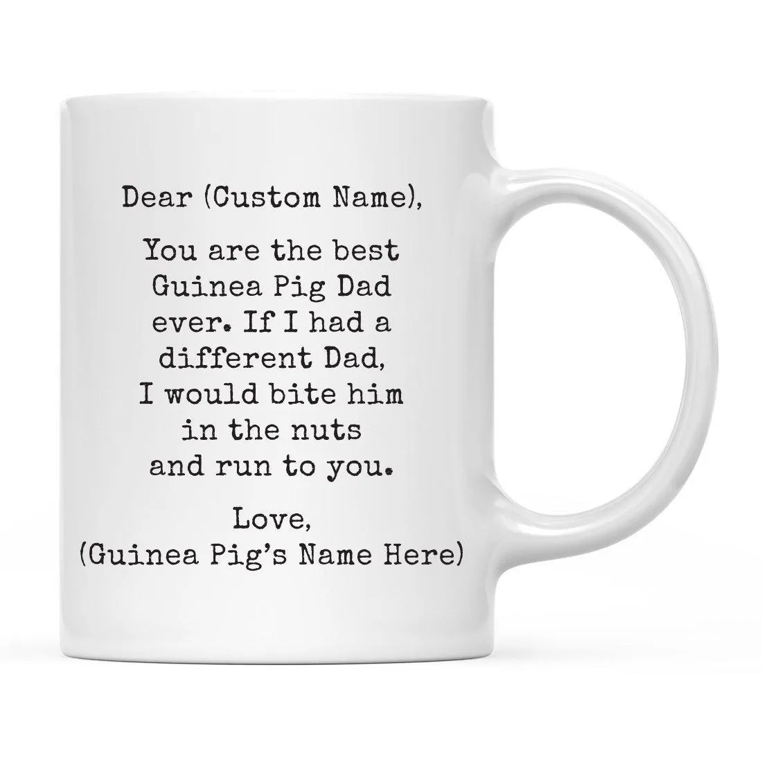 Andaz Press 11oz Personalized Funny Best Pet Dad Coffee Mug