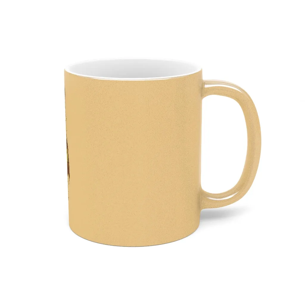 Angeburdum Metallic Mug (Silver / Gold)