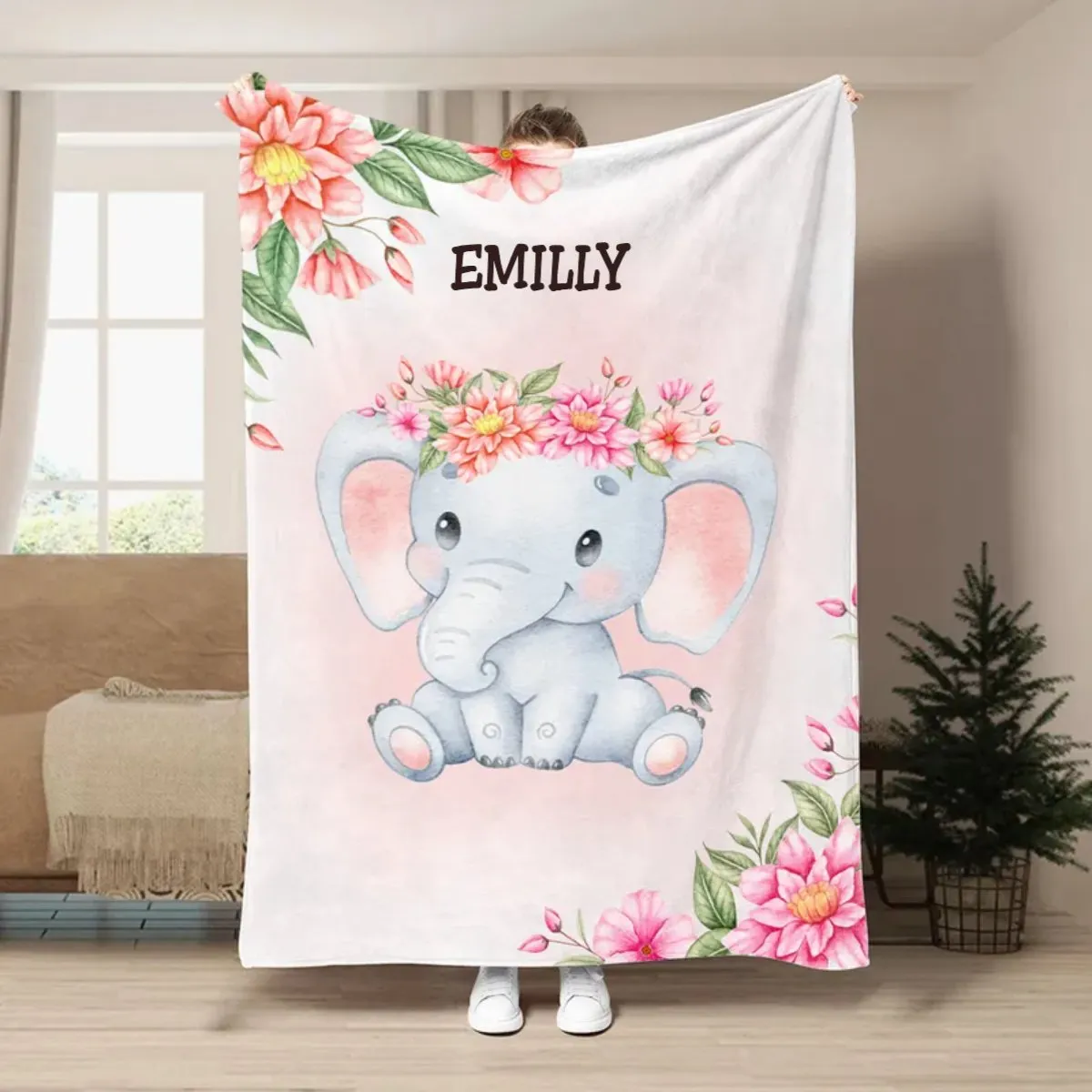 Baby - Newborn Baby Blanket - Personalized Blanket