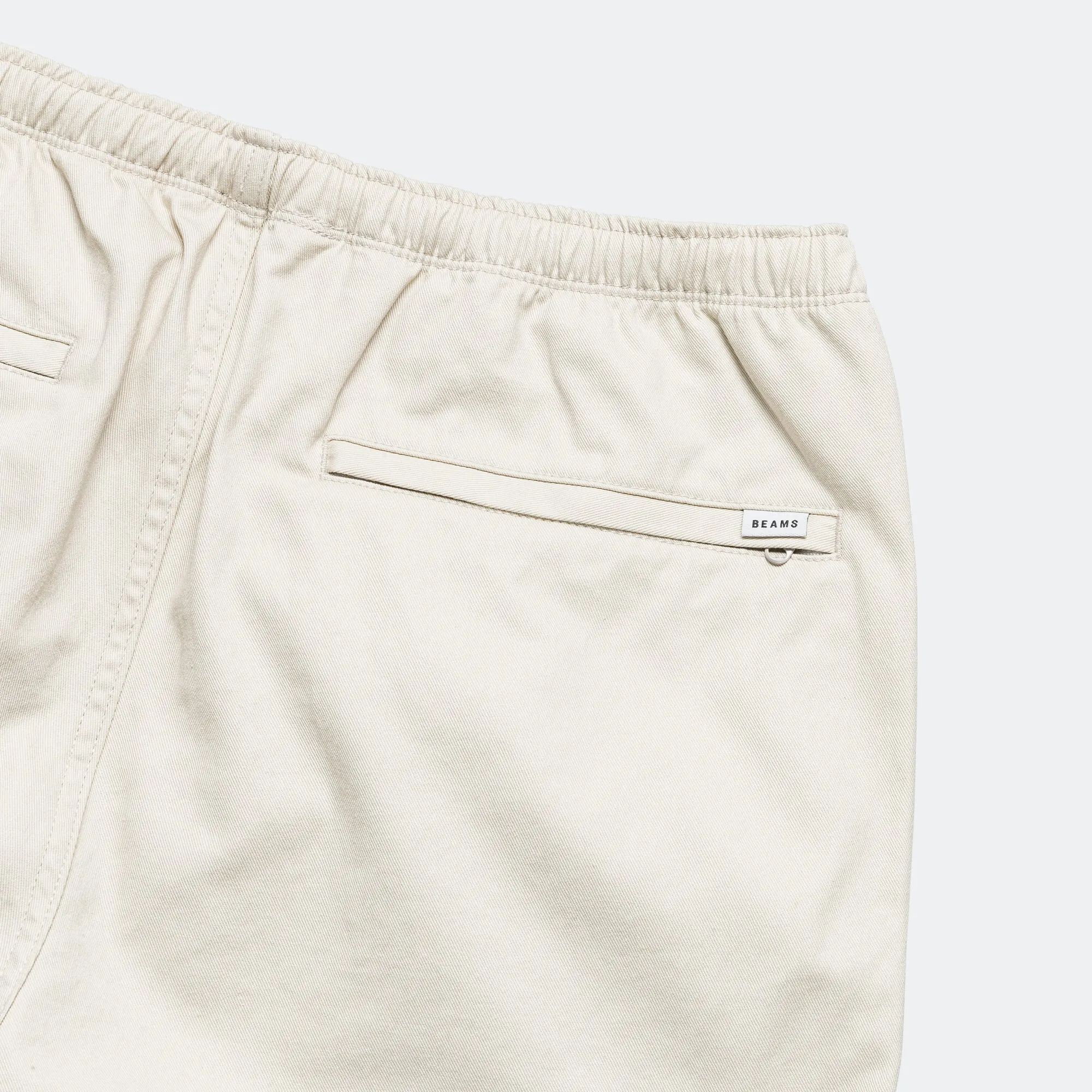 Basic Twill Easy Trousers - Ivory