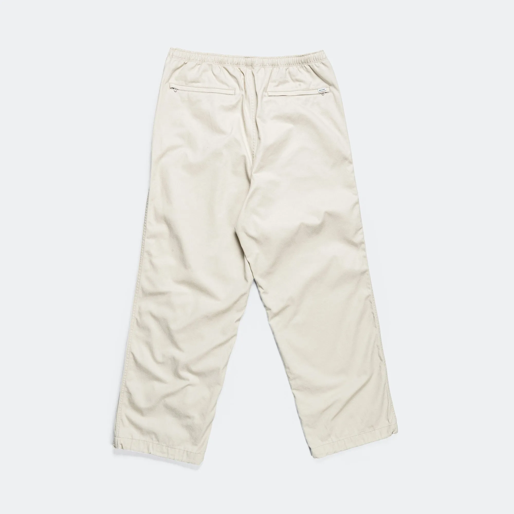 Basic Twill Easy Trousers - Ivory