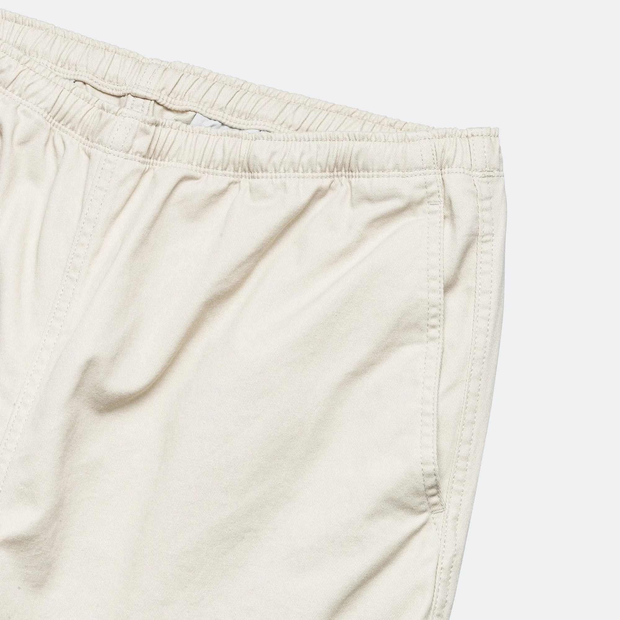 Basic Twill Easy Trousers - Ivory