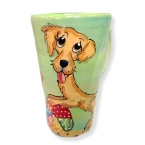 Beach Daze Golden Retriever Tall Latte Mug