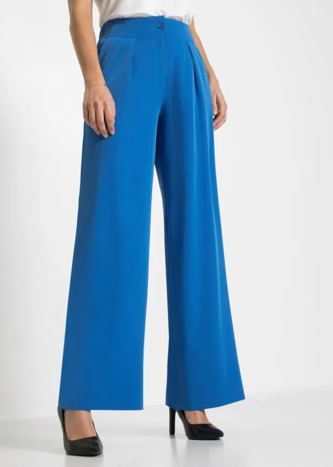 Bodyflirt wide leg trousers, blue