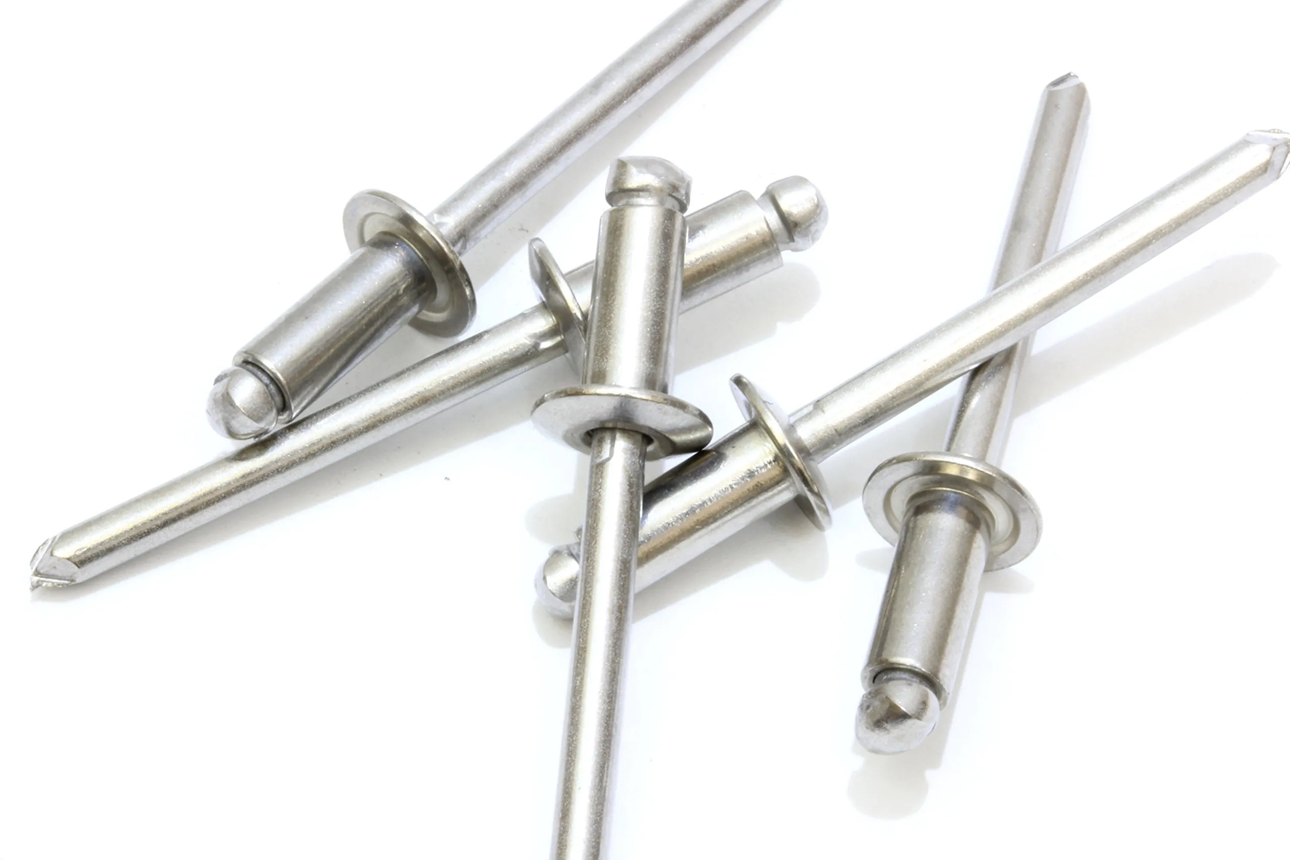 Bolt Dropper Rivets, Stainless Steel 1/8" x 3/8" Inch (100 Pack), Gap (0.31-0.37)", Blind