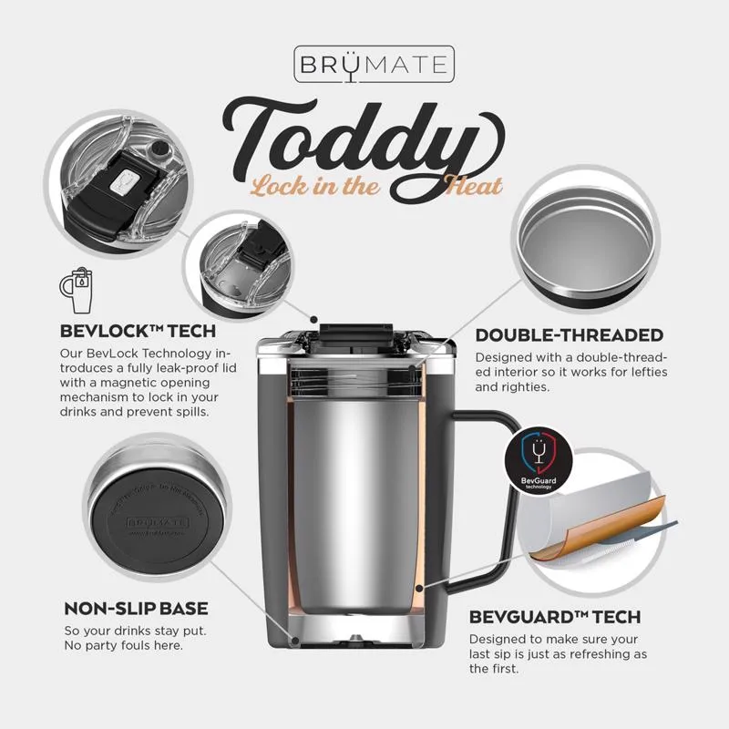 BruMate Toddy 22 oz Matte Navy BPA Free Insulated Tumbler