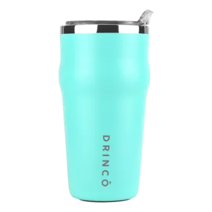 ChatGPT DRINCO THOR 20oz Insulated Tumbler Beer Mug with Bottle Opener – Aquamarine