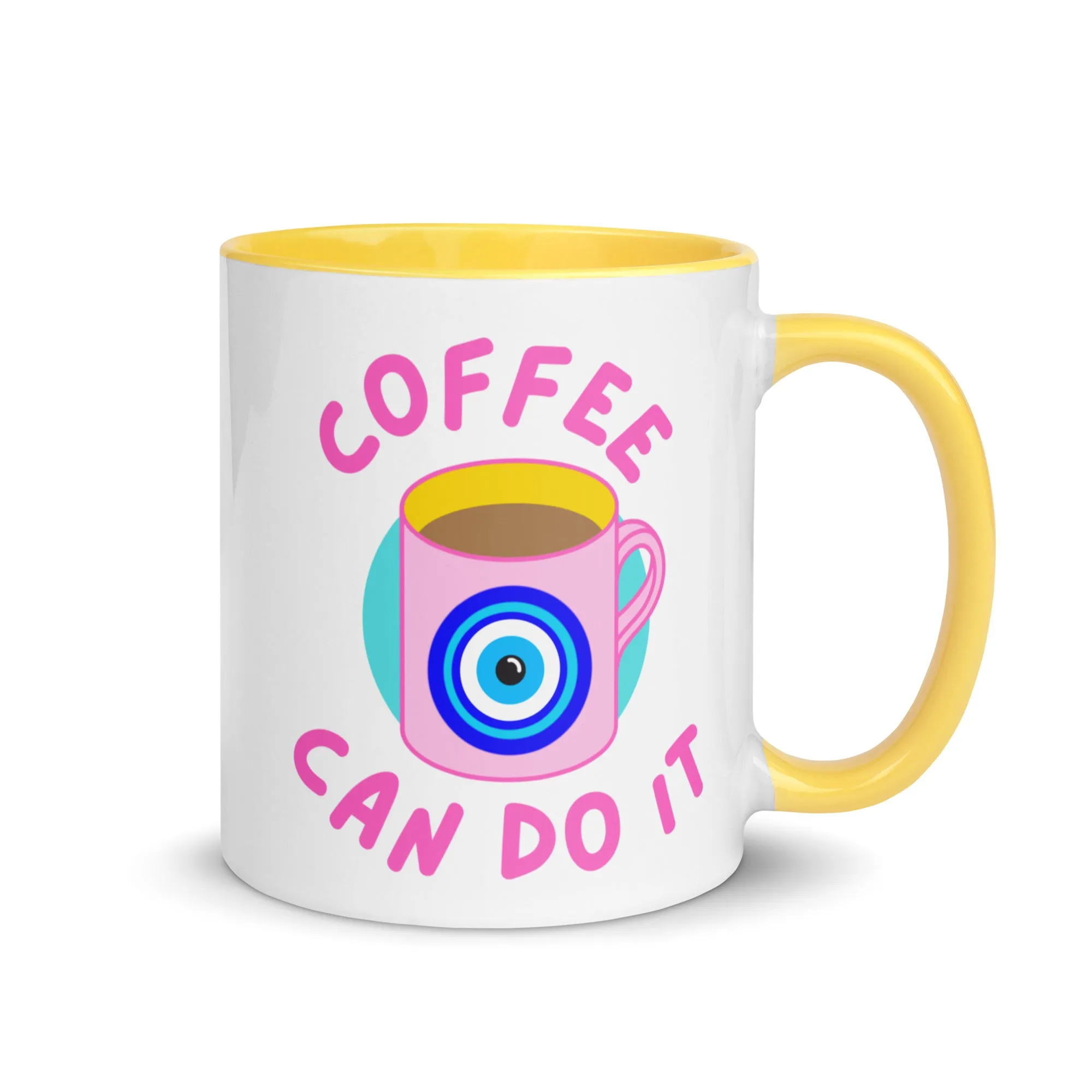 Coffee Can Do It Mug with Color Inside