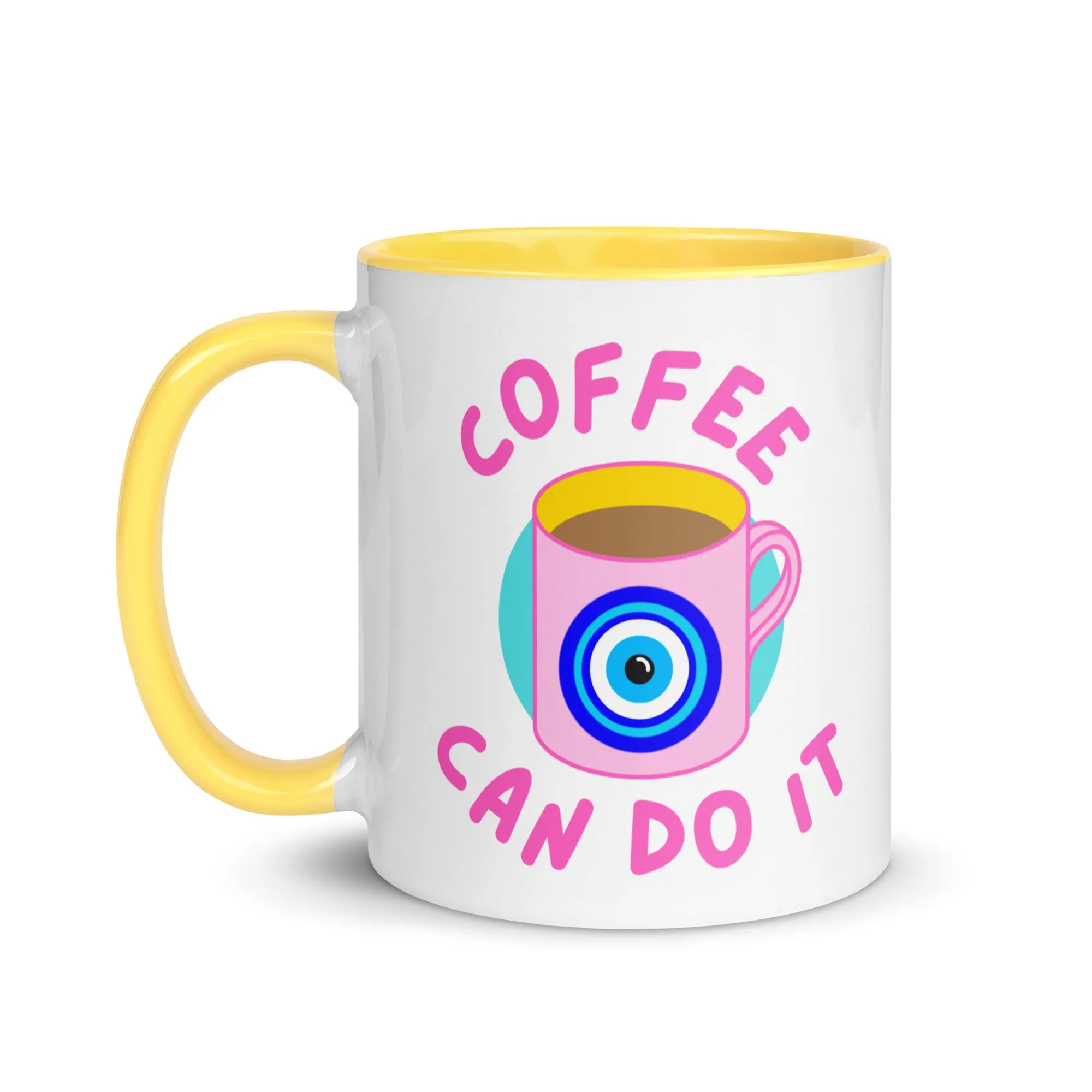 Coffee Can Do It Mug with Color Inside