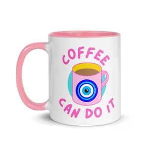 Coffee Can Do It Mug with Color Inside