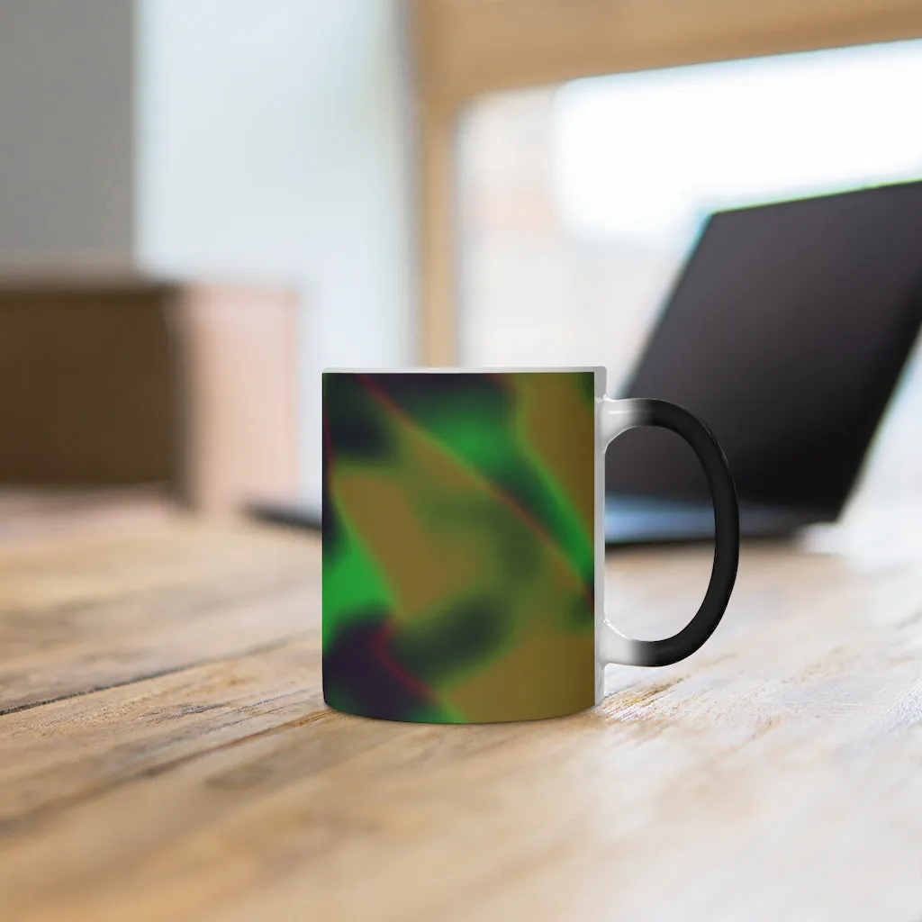 Colorful Pattern Color Changing Mug