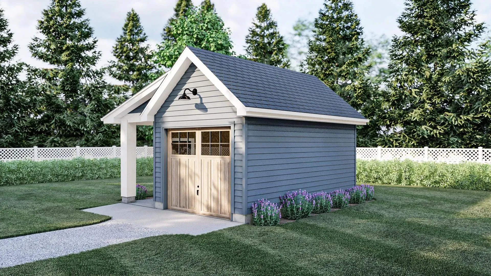 Compact Garage Design for Efficient Storage and Accessibility