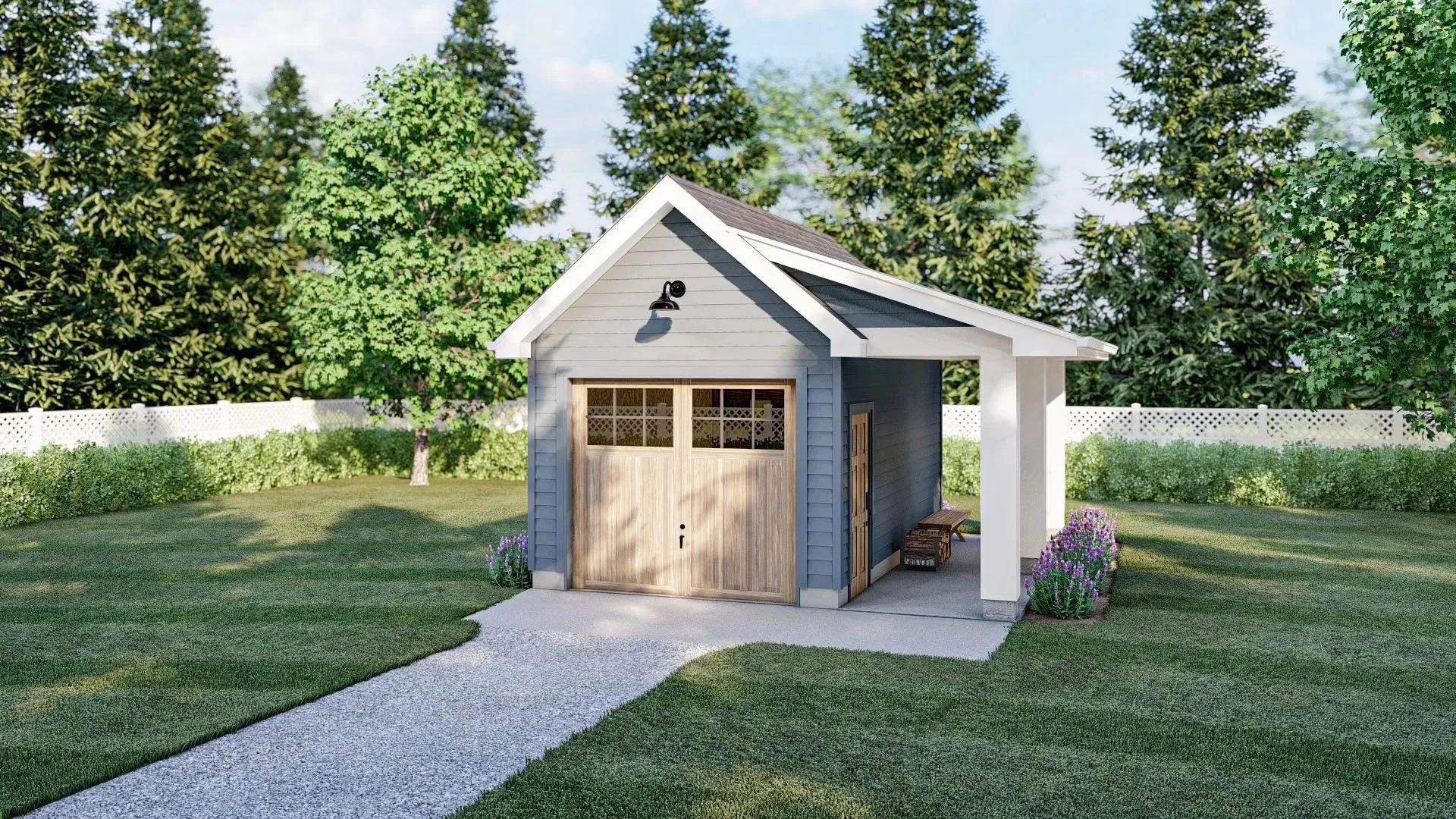 Compact Garage Design for Efficient Storage and Accessibility