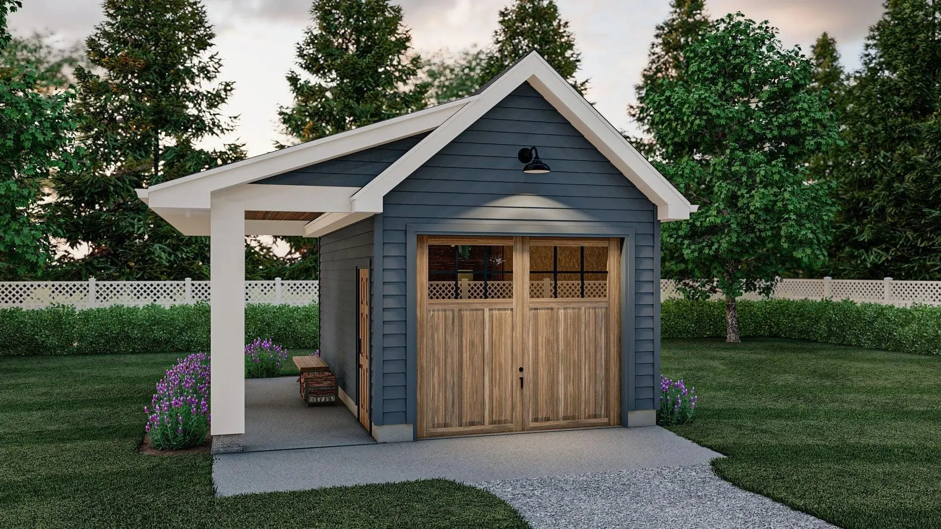 Compact Garage Design for Efficient Storage and Accessibility