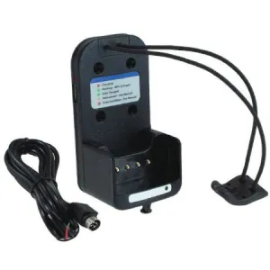 Compact Radio Vehicle Charger for Motorola APX6000, APX7000 & APX8000 Series Portables