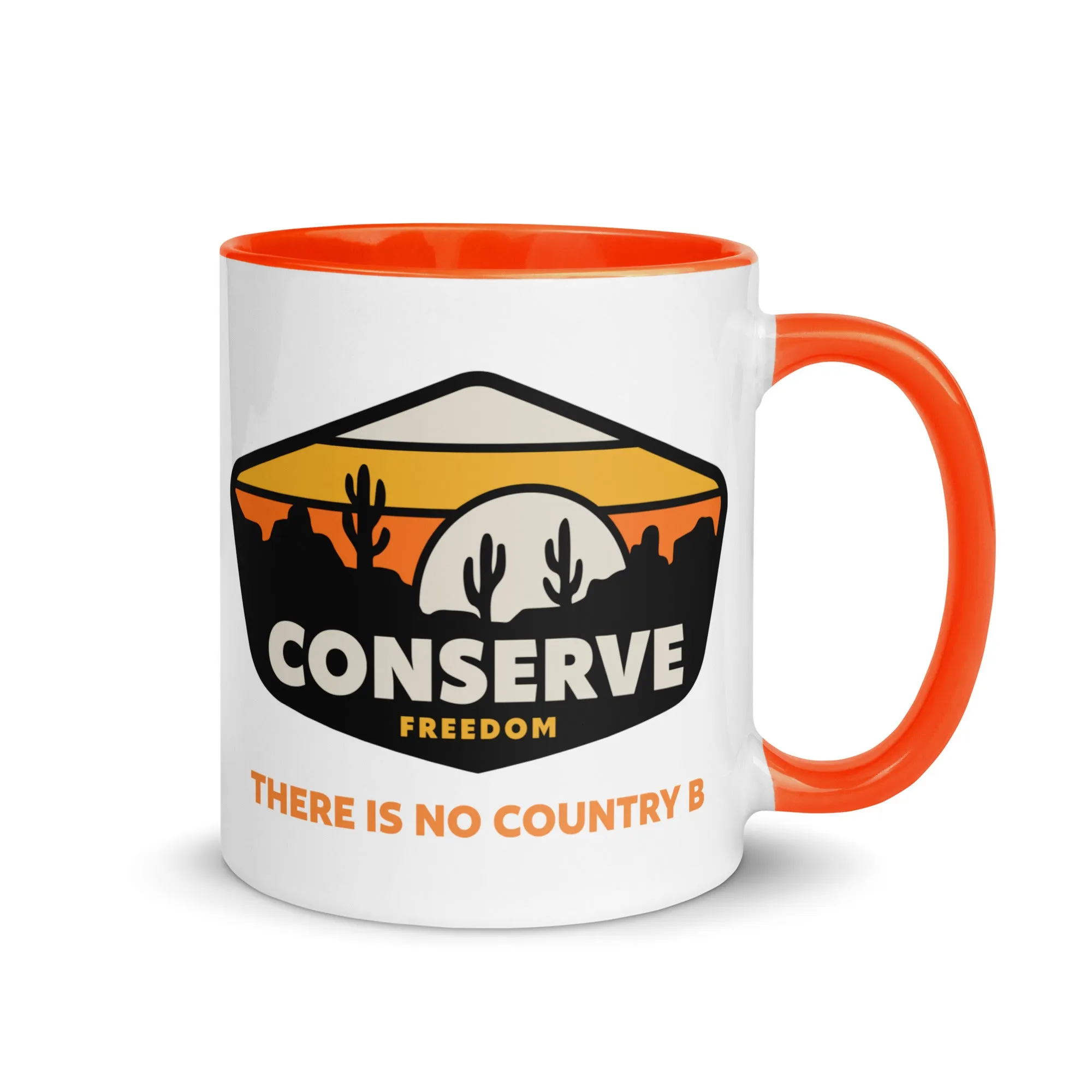 Conserve Freedom There is No Country B Mug