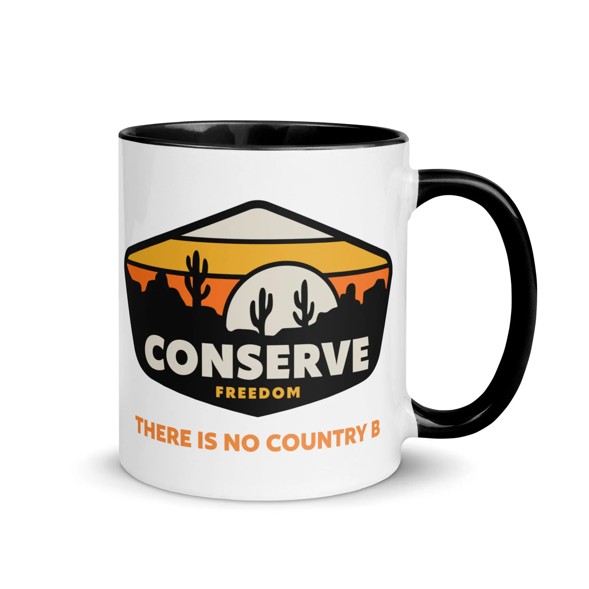 Conserve Freedom There is No Country B Mug