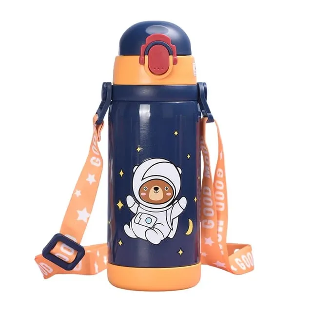 Cool DI Vacuum Insulated Water Bottle for Kids – Stylish & Leak-Proof