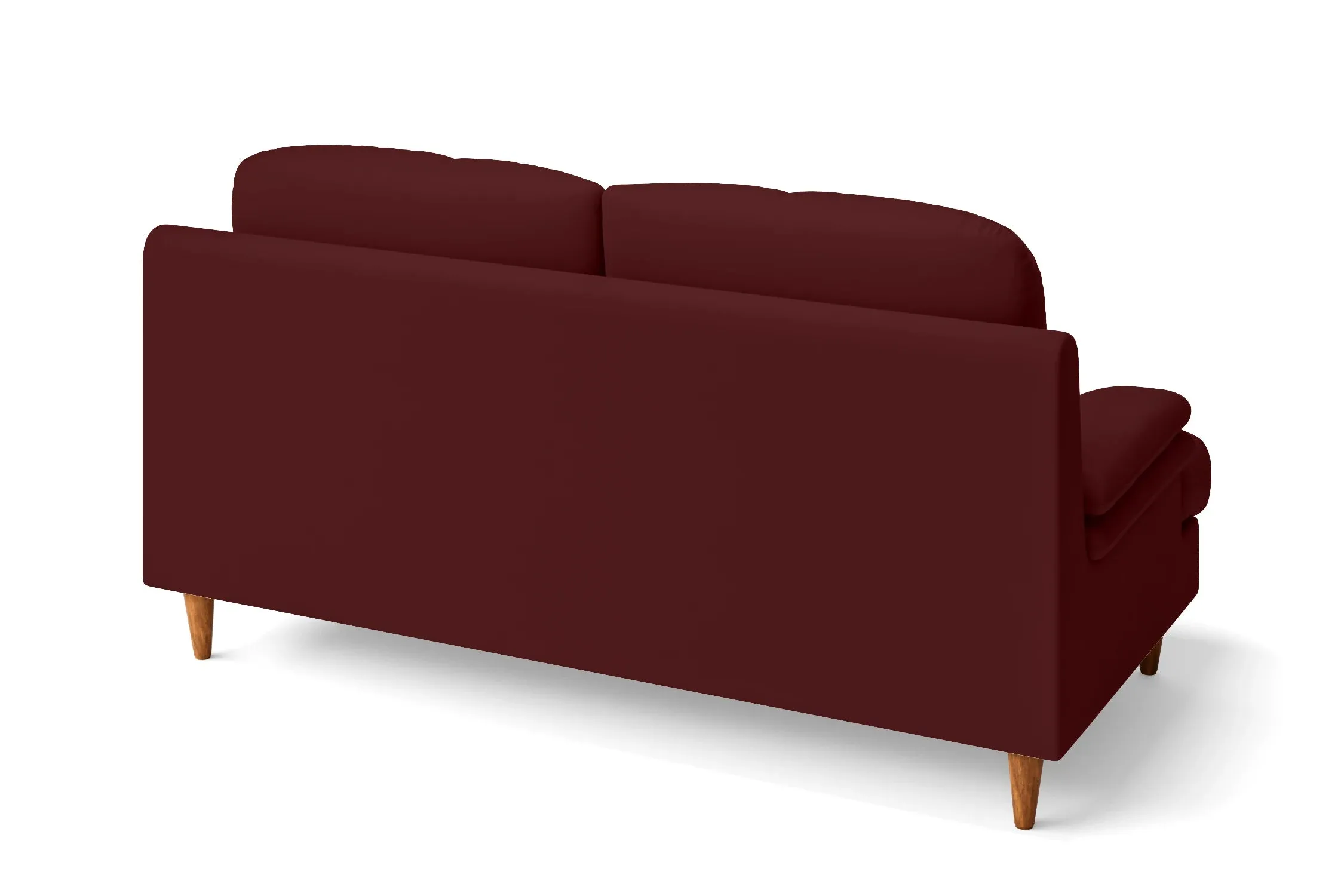 Cosenza 3 Seater Sofa Red Leather