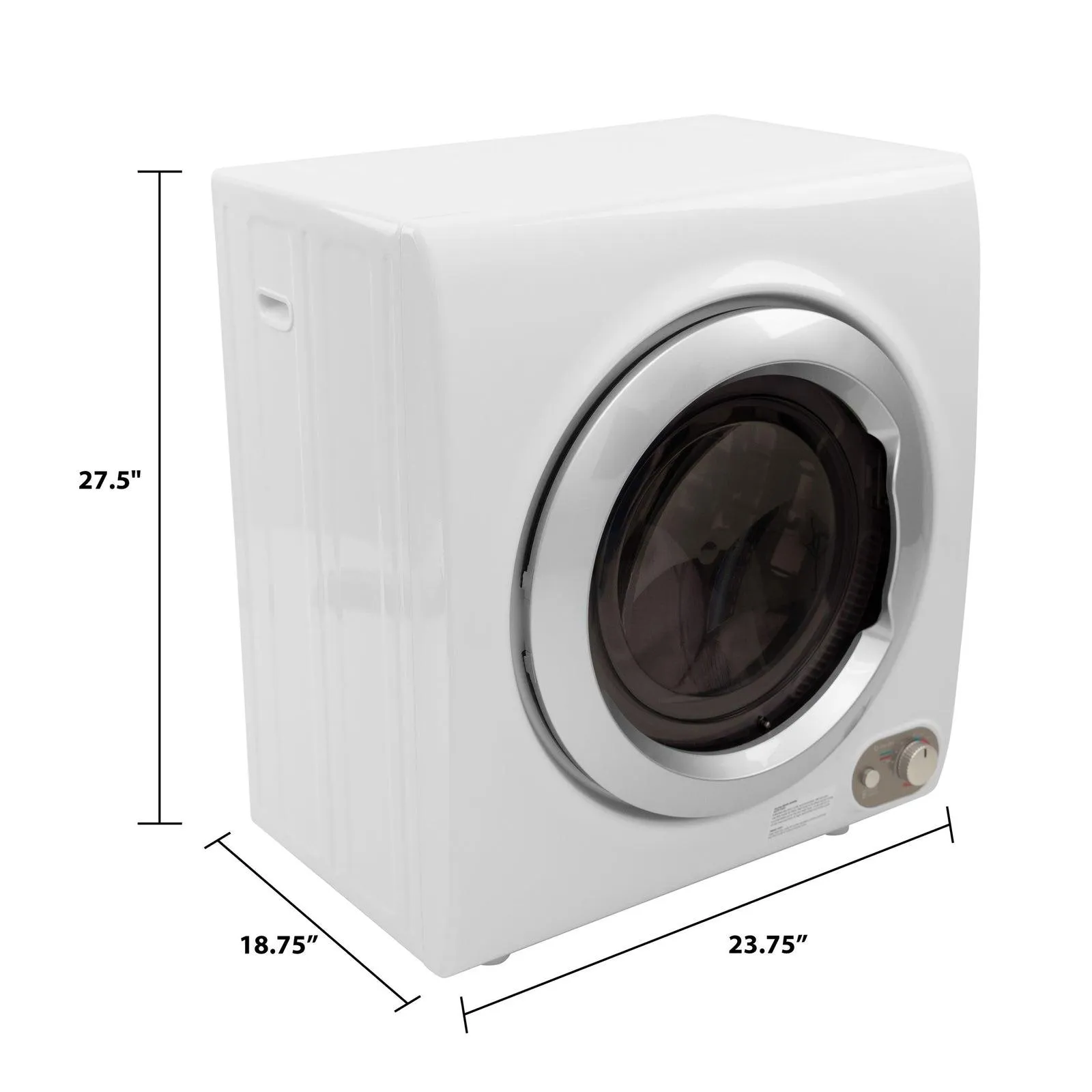 D110J2PIS Avanti 2.6 cu. ft. Compact Clothes Dryer - White / 2.6 cu.ft.