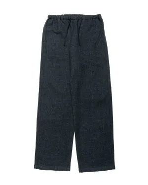 Danton Wool Easy Pant Black Charcoal Glen Check