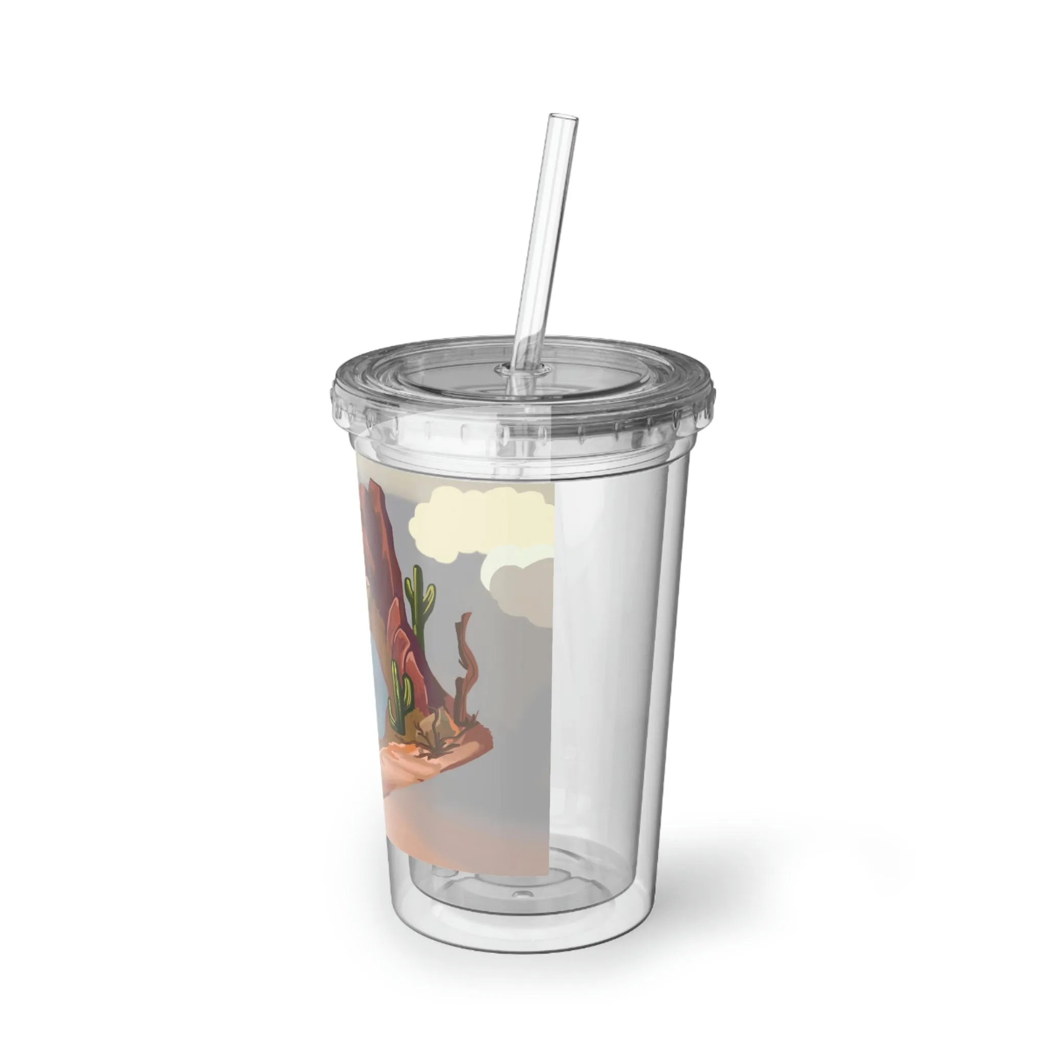 Desert Rocks Suave Acrylic Cup