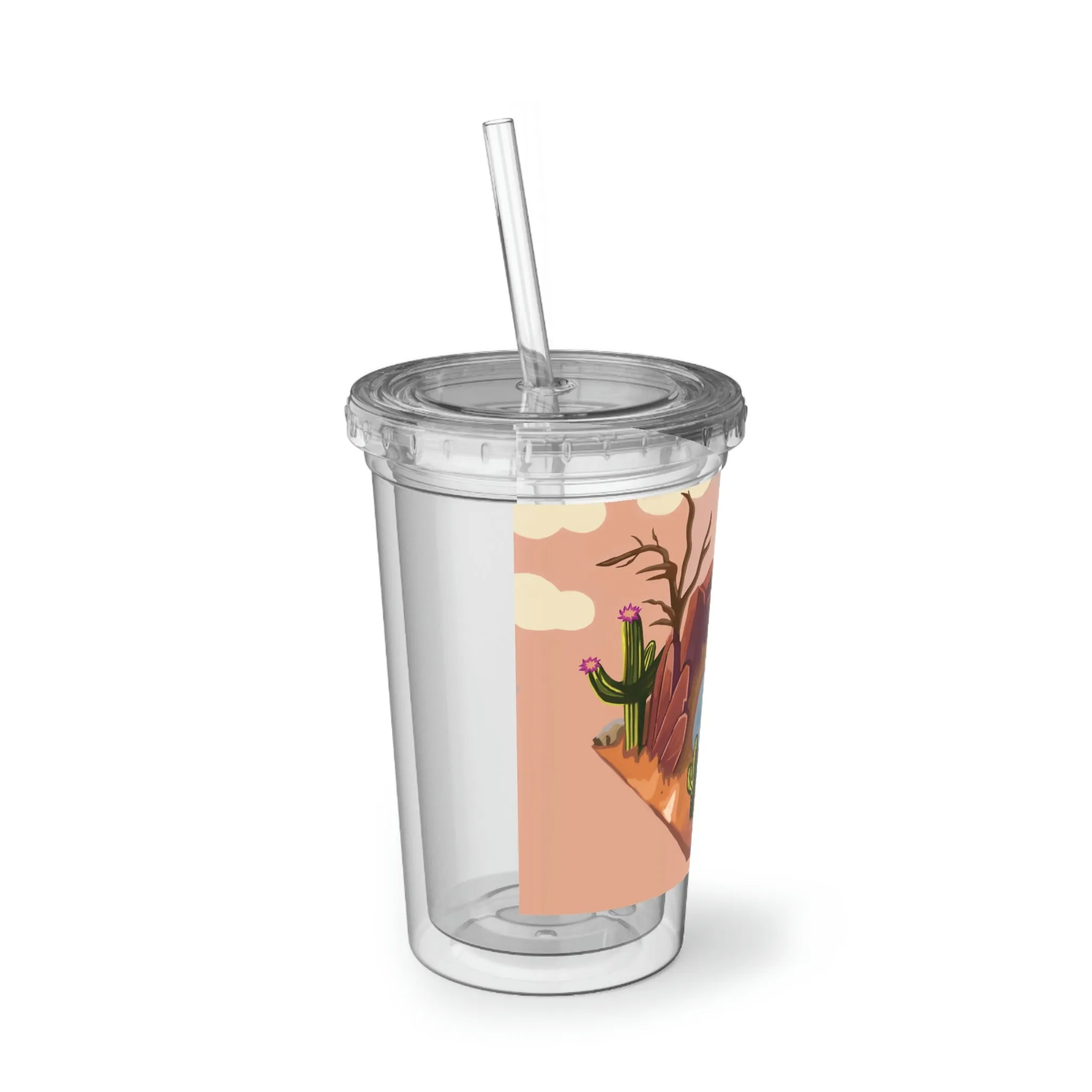 Desert Rocks Suave Acrylic Cup