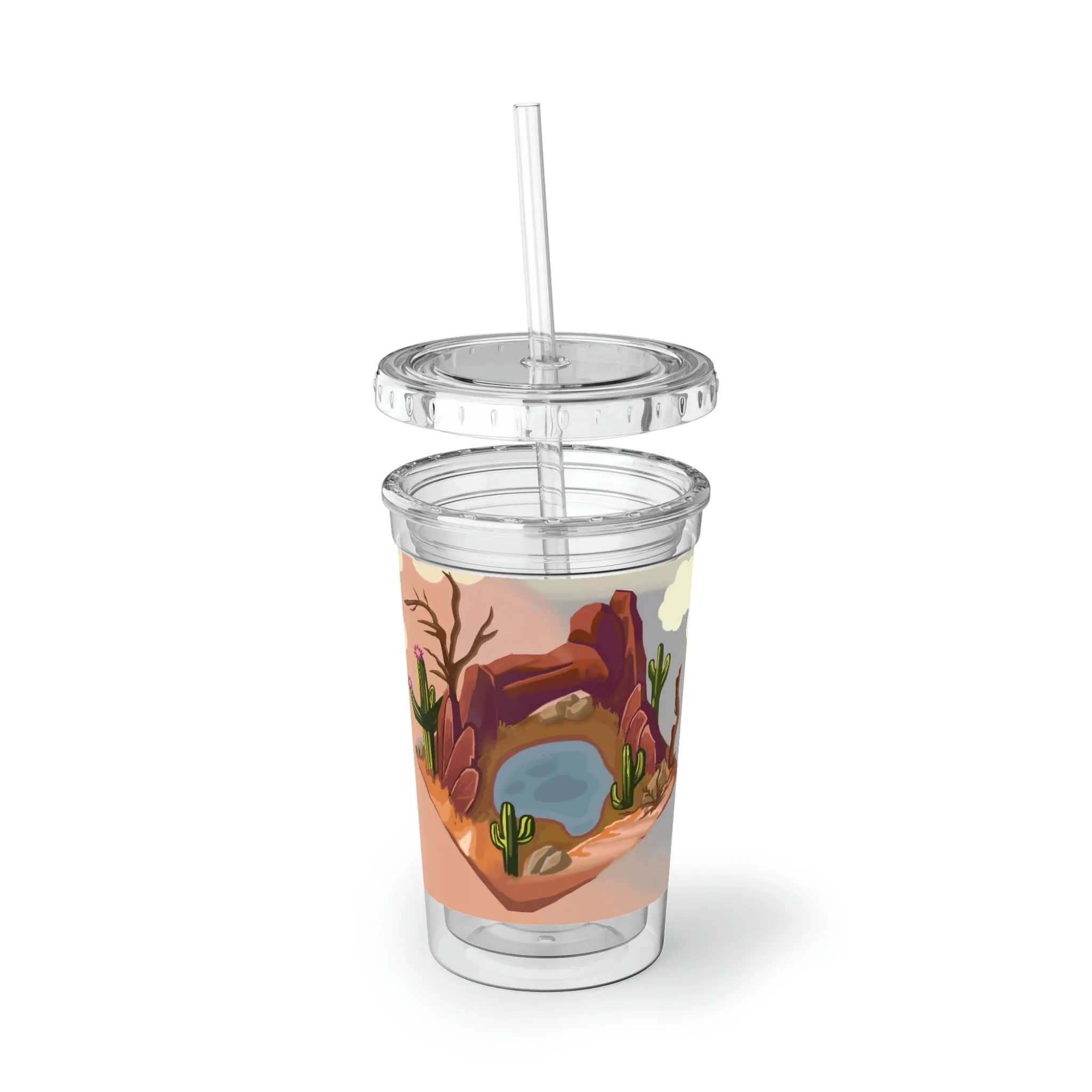 Desert Rocks Suave Acrylic Cup