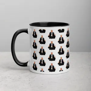 Donald Trump Meditation Pattern Mug